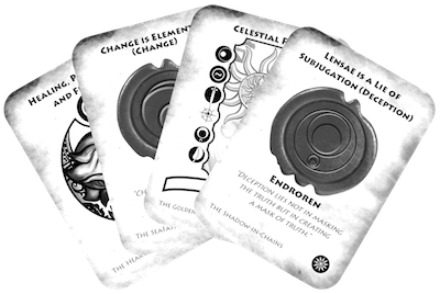 Narosia Sea of Tears Cards (Fantasy Hero 6th Edition)