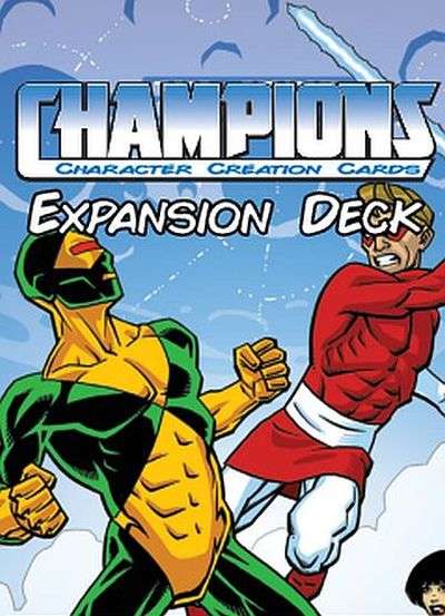 Champions Character Creation Cards Expansion Desk (Champions 6th Edition)