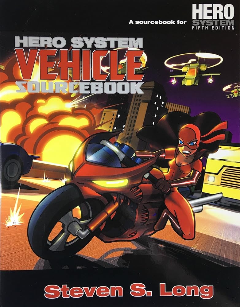 Hero System Vehicle Sourcebook cover image