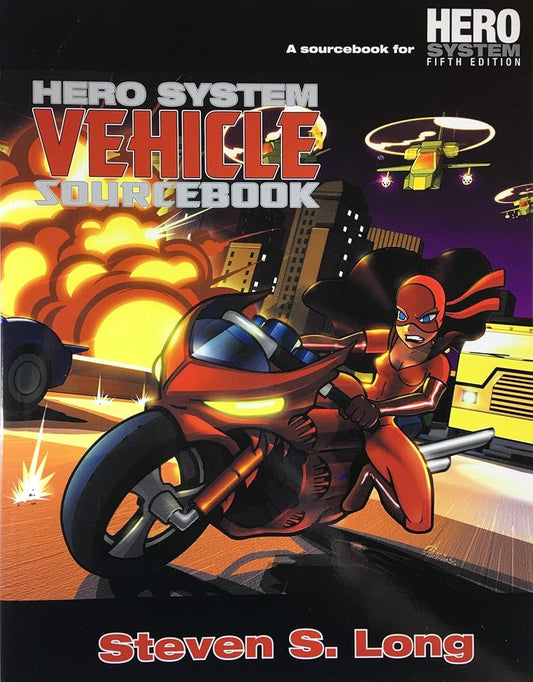 Hero System Vehicle Sourcebook cover image
