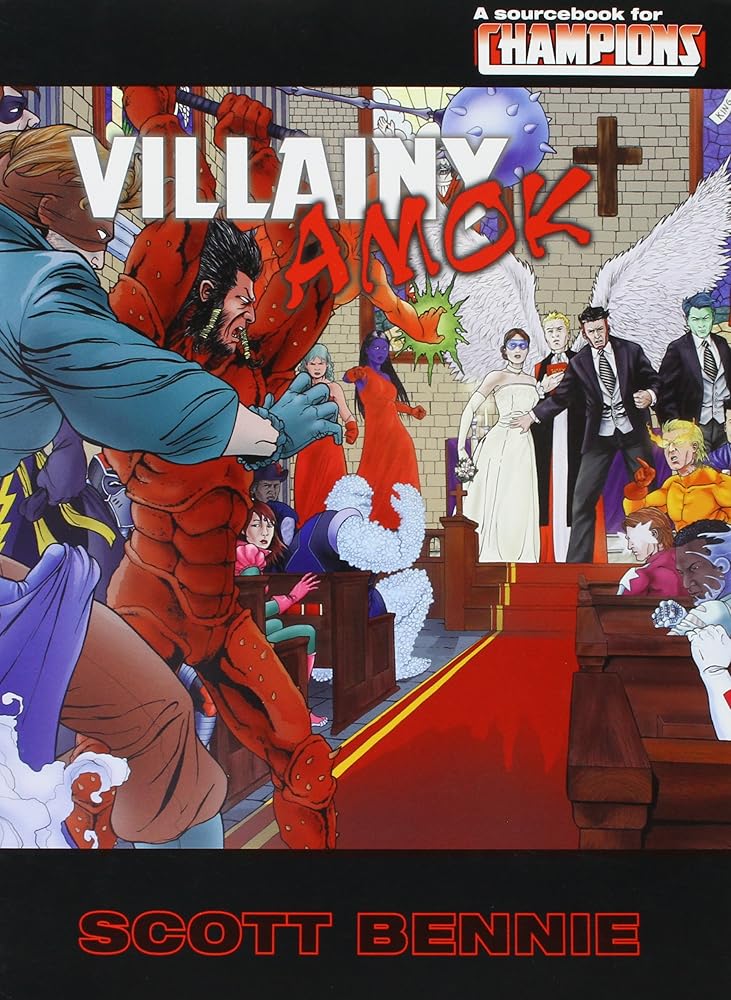 Villainy Amok (Champions RPG) cover image