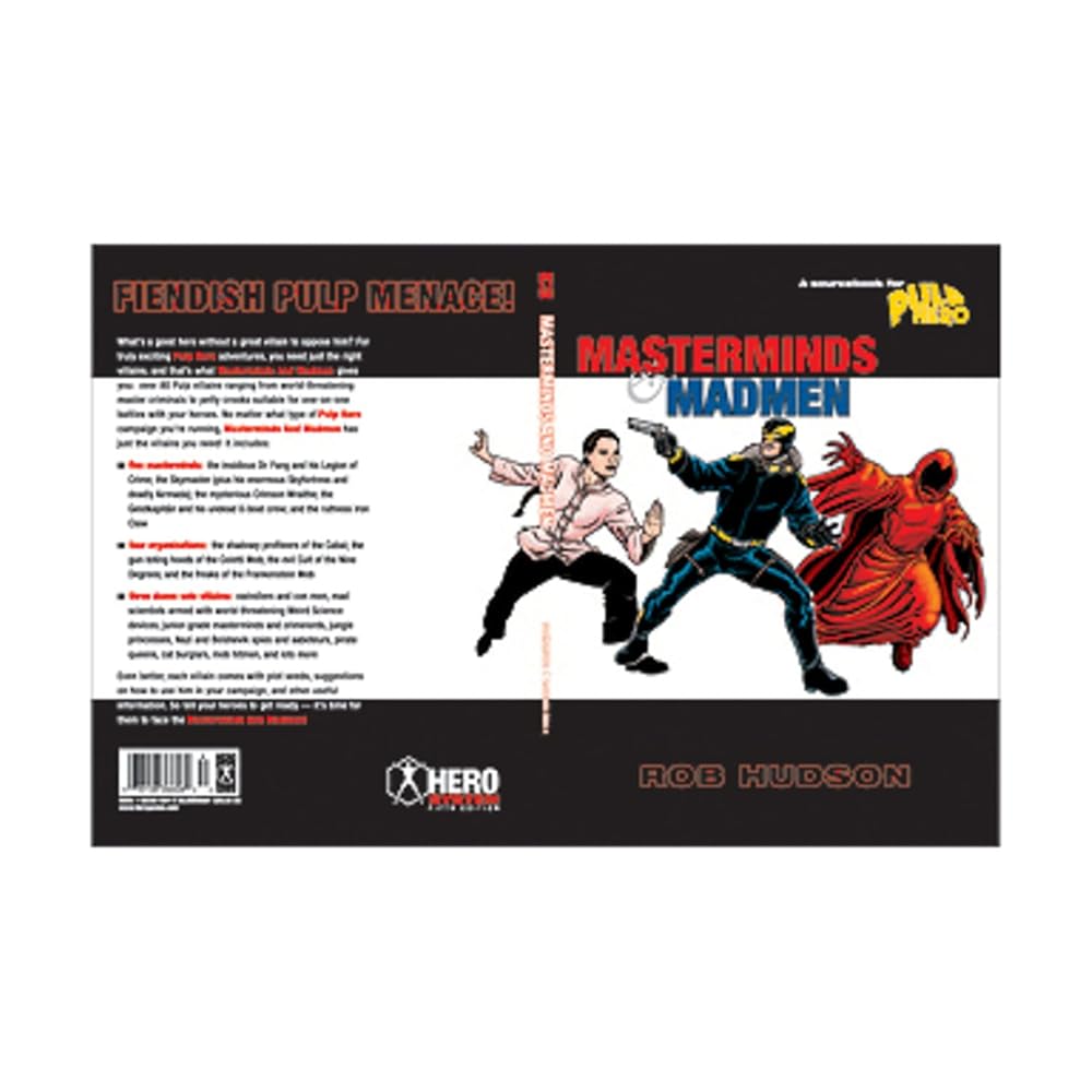 Masterminds and Madmen (Pulp Hero) cover image