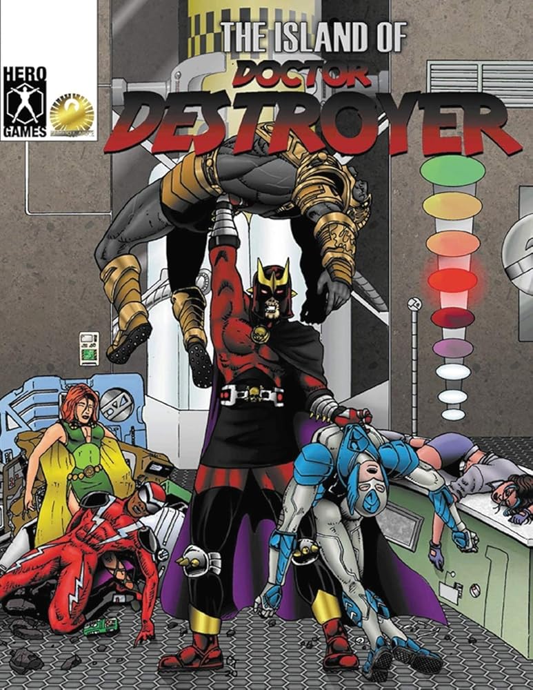 The Island of Doctor Destroyer (6th Edition) cover image