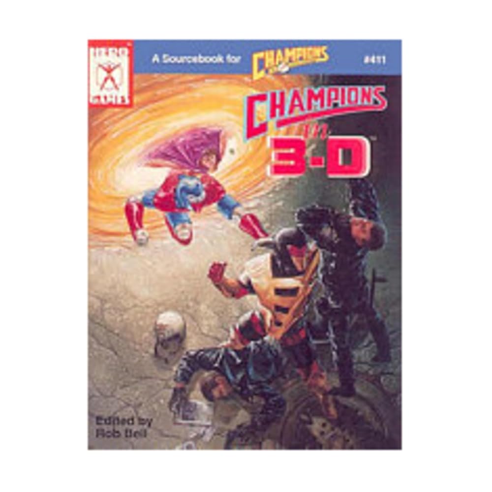 Champions in 3-D (Super Hero Role Playing, Stock No. 411) cover image
