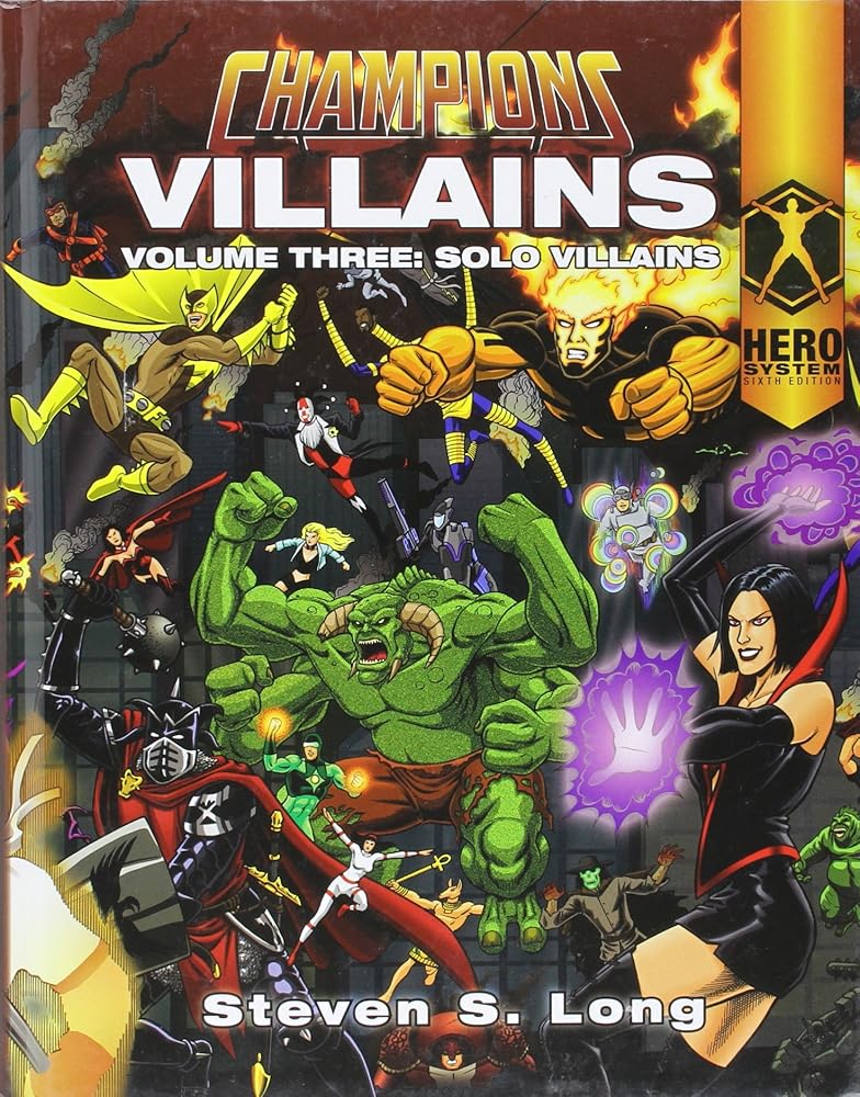 Champions Villains Volume 3: Solo Villains cover image
